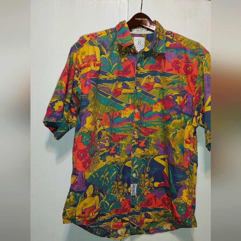 River Brand Hawaiian themed